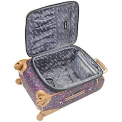 Steve Madden Designer Luggage Collection - Lightweight Softside Expandable Suitcase For Men & Women - Durable 20 Inch Carry On Bag With 4-Rolling Spinner Wheels (Dark Purple) 10 Steve Madden Designer Luggage Collection - Lightweight Softside Expandable Suitcase For Men & Women - Durable 20 Inch Carry On Bag With 4-Rolling Spinner Wheels (Dark Purple) -Travelpro || Samsonite || Olympia Shop 51fQAhq4mOL 118ef9ea a166 42b9 a666 c9f44a53be24
